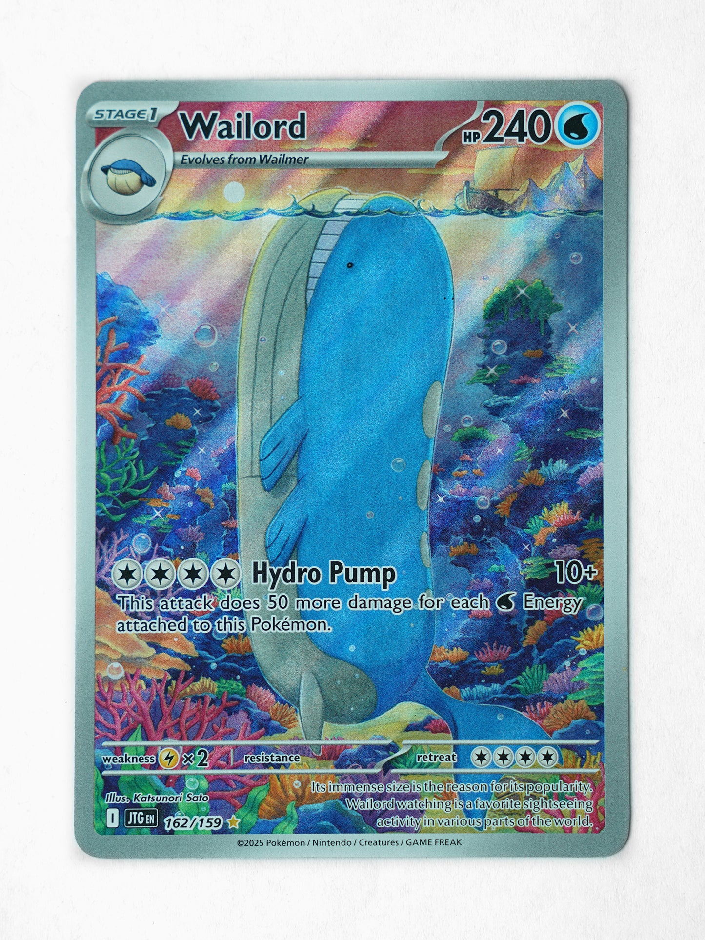 Wailord (162/159) - Front