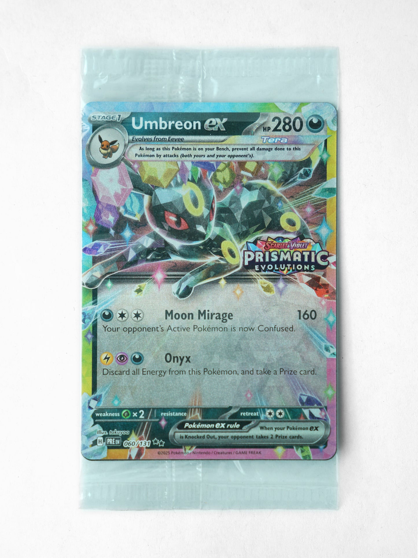 Umbreon Ex (Sealed) (060/131) - Front