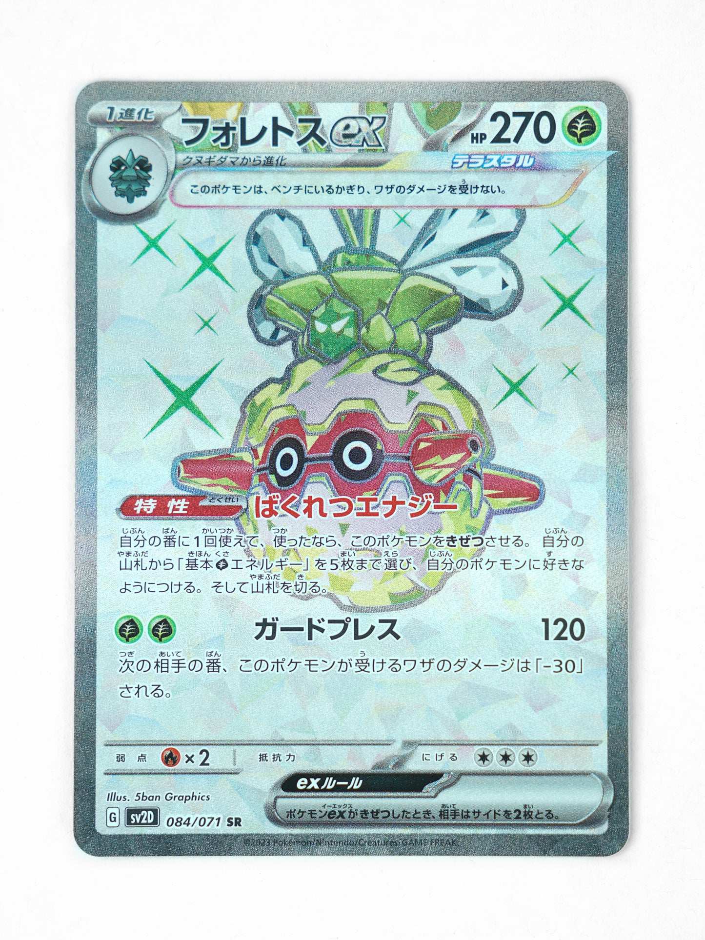 Forretress Ex (084/071) - Front