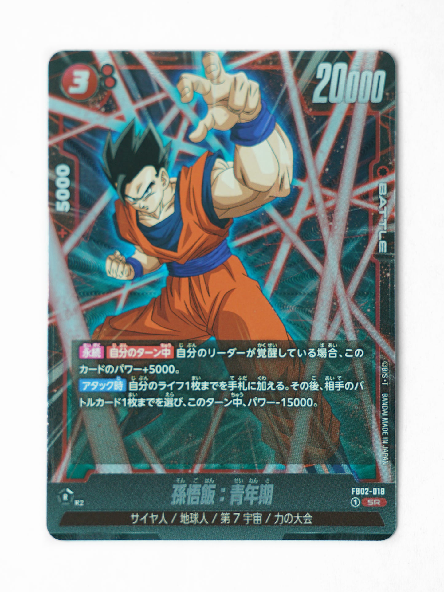 Son Gohan : Adolescence  (FB02-018) - Front