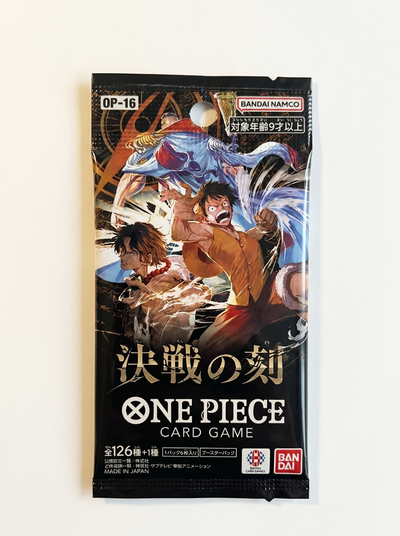 One Piece (OP-16 : The Time of Battle) - Front